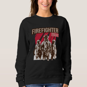 Stolzes Feuerwehrschiff Sweatshirt