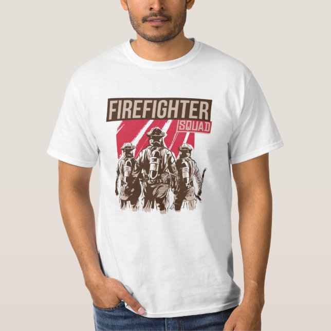 Stolzes Feuerwehrschiff T-Shirt (Vorderseite)