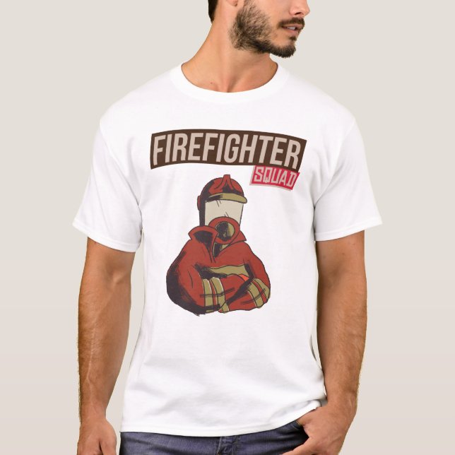 Stolzes Feuerwehrschiff T-Shirt (Vorderseite)