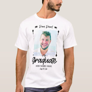 Stolzes Foto-Abschluss-Matching-Familie Cool T-Shirt