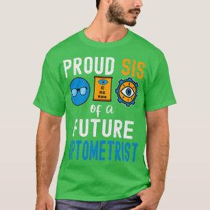 Stolzes Gesicht eines zukünftigen Optometristen T-Shirt