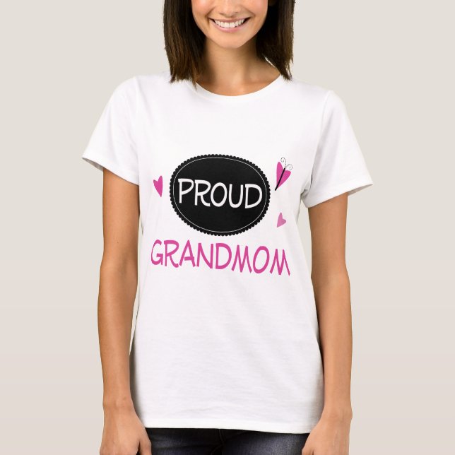 Stolzes Grandmom T-Shirt (Vorderseite)