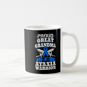 Stolzes großes Oma eines Ataxia-Krieger-Bewusstsei Kaffeetasse