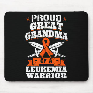Stolzes großes Oma eines Leukämie Krieger Auszeich Mousepad