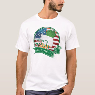Stolzes irisches amerikanisches T-Shirt
