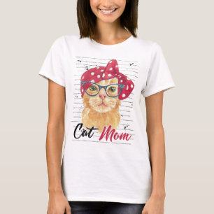 Stolzes Katzen-Mutter T-Shirt Perfektes Geschenk