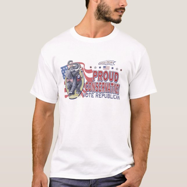 Stolzes konservatives Shirt (Vorderseite)