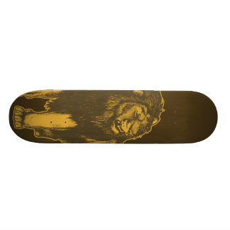 Stolzes Löwe-Skateboard Skateboard