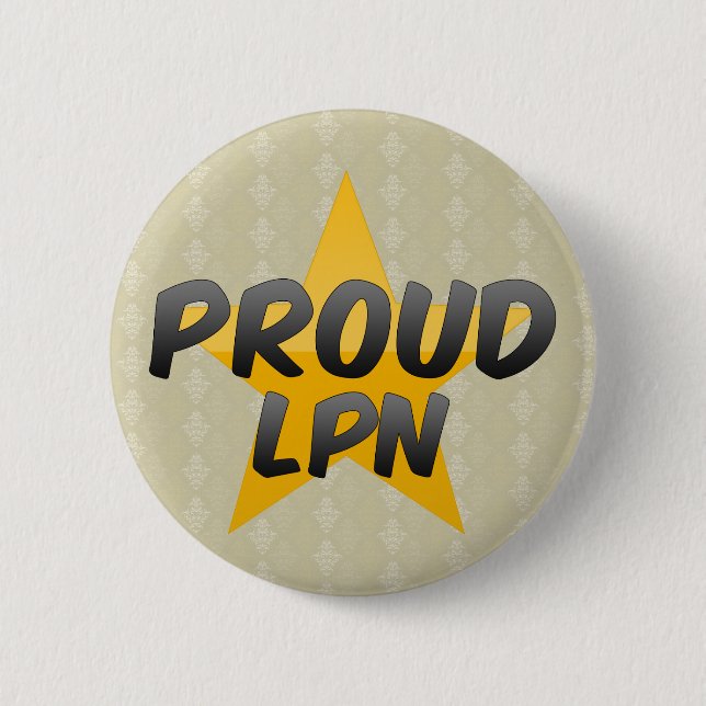Stolzes Lpn Button (Vorderseite)
