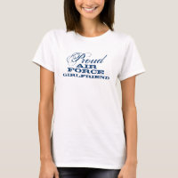 Stolzes Luftwaffenfreundin-Shirt | Personalizable