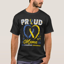 Stolzes Mama-Down-Syndrom, Down-Syndrom T-Shirt