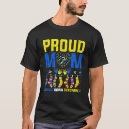 Stolzes Mama-Down-Syndrom, Down-Syndrom T-Shirt