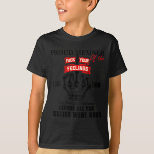 Stolzes Mitglied Der 1965-1980 Generation X Schlec T-Shirt