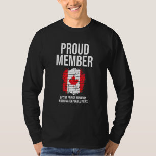 Stolzes Mitglied der kleinen Minderheit in Kanada T-Shirt