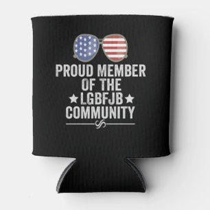 Stolzes Mitglied der LGBFJB Community Patriotic Dosenkühler