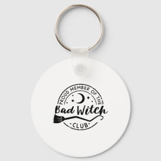 Stolzes Mitglied des Byd Witch Club Funny Hallowee Schlüsselanhänger
