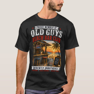 Stolzes Mitglied des Old Guys Beach Bar Club Curre T-Shirt