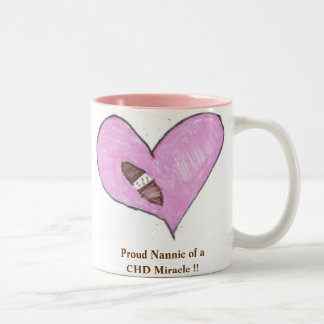 Stolzes Nannie eines CHD Wunders!! Zweifarbige Tasse