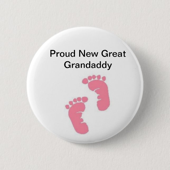Stolzes neues großes Grandaddy Button (Vorderseite)