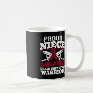 Stolzes Nichte eines Gehirnaneurysma Kriegerbewuss Kaffeetasse