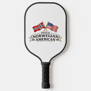 Stolzes norwegisch-amerikanisches Pickleball-Padde Pickleball Schläger