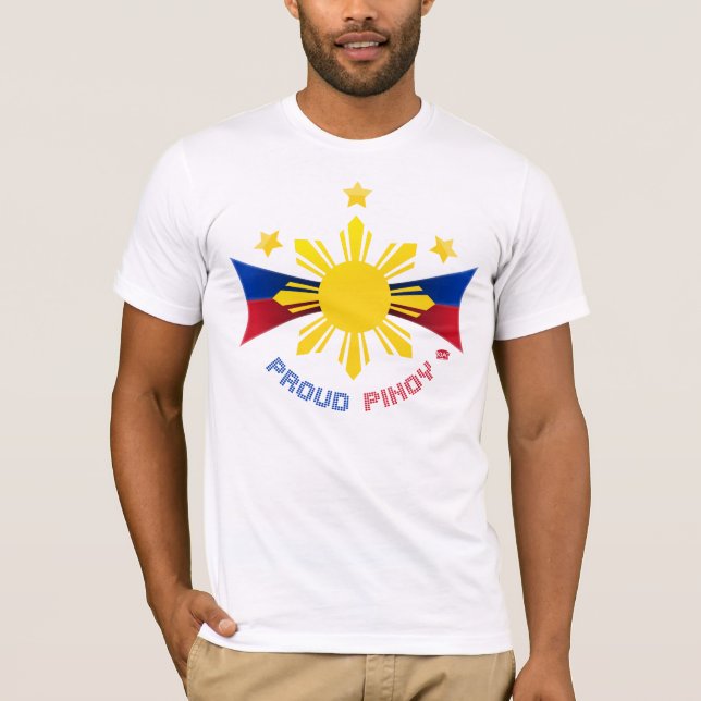Stolzes Pinoy T-Shirt (Vorderseite)