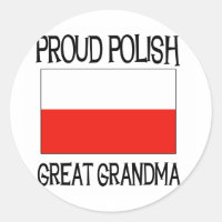 Stolzes polnisches Großma