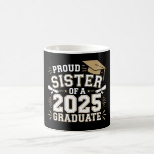 Stolzes Register einer 2025-Graduatenfamilie Kaffeetasse