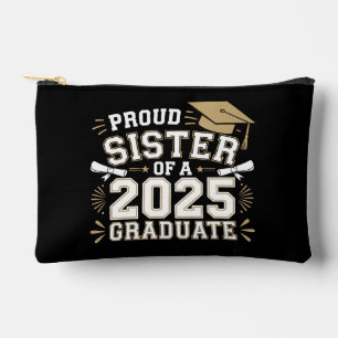 Stolzes Register einer 2025-Graduatenfamilie Zubehörtasche