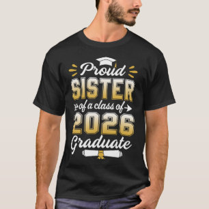 Stolzes Register einer Klasse von 2026 Hochschulab T-Shirt