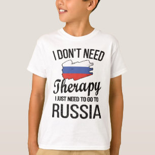 Stolzes russisches Erbe Russland Roots Russische F T-Shirt