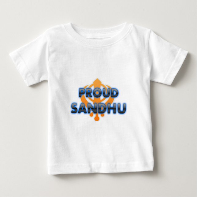 Stolzes Sandhu, Sandhu Stolz Baby T-shirt (Vorderseite)