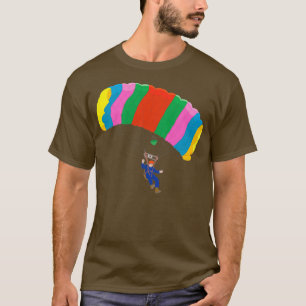 Stolzes Skydiver 3D-Design T-Shirt