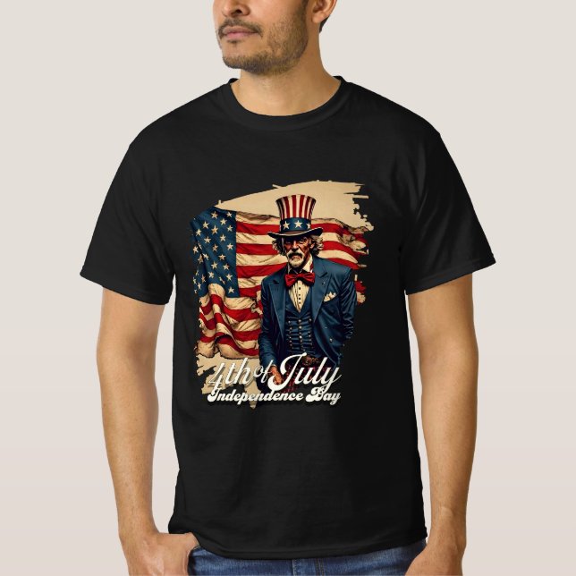 Stolzes Soul des 4. Juli T-Shirt (Vorderseite)