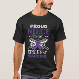 Stolzes Stück einer Epilepsie-Kriegerfamilie T-Shirt