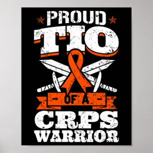 Stolzes Tio eines Crps-Kriegers Rsd-Bewusstseinsba Poster