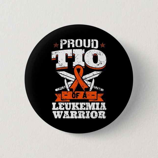 Stolzes Tio eines Leukämiewarnsystems Button (Vorderseite)