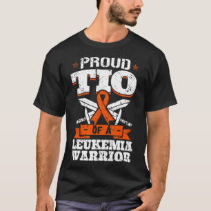 Stolzes Tio eines Leukämiewarnsystems T-Shirt