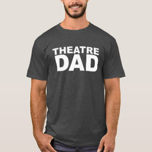 Stolzes Unterstützender-Eltern-Theater-Vater-Humor T-Shirt