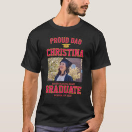 Stolzes Vater Eltern eines Schülers der Klasse von T-Shirt