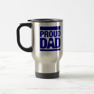 Stolzes Vater-Reise-Tasse ~ OrbitalDefense.com Reisebecher