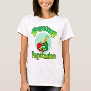 Stolzes vegetarisches Shirt