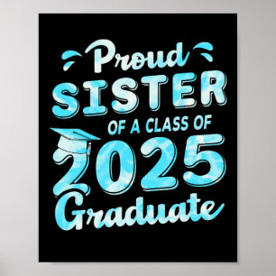 Stolzes Verzeichnis einer Cl von 2025 Graduat Poster