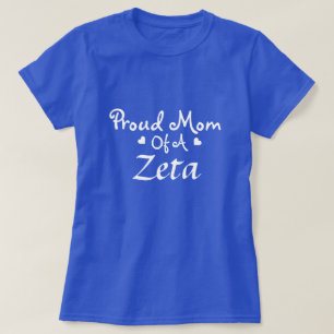 Stolzes Zeta-Mamat-stück T-Shirt