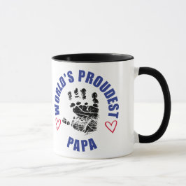 Stolzeste der Papa-Tasse der Welt Tasse