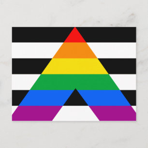 Stolzflagge der Verbündeten Postkarte