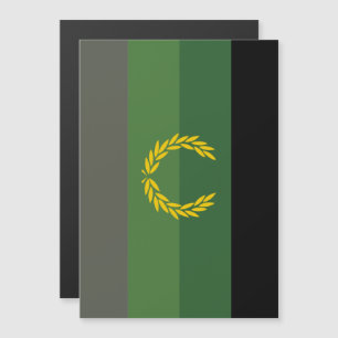 Stolzflagge für militärische Uniformen Magneteinladung