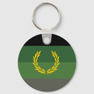 Stolzflagge für militärische Uniformen Schlüsselanhänger