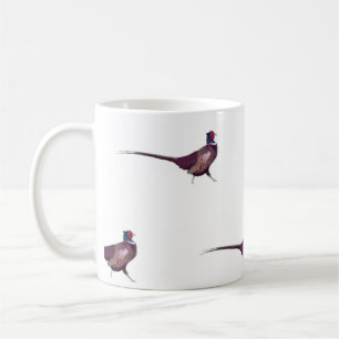 Stolzierender Fasan Kaffeetasse