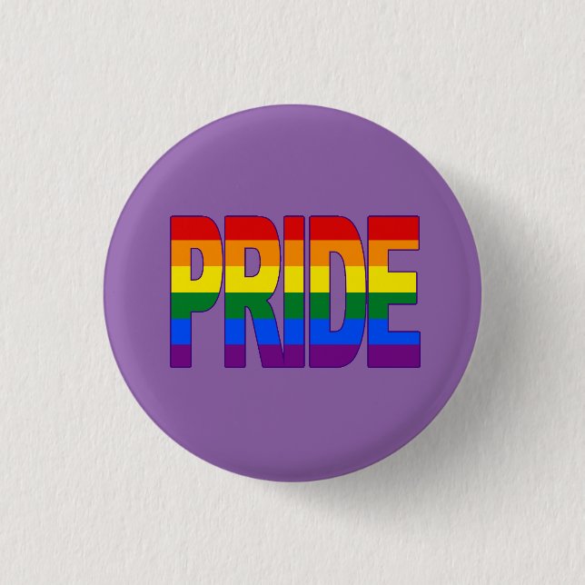 Stolzregenbogen Button (Vorderseite)